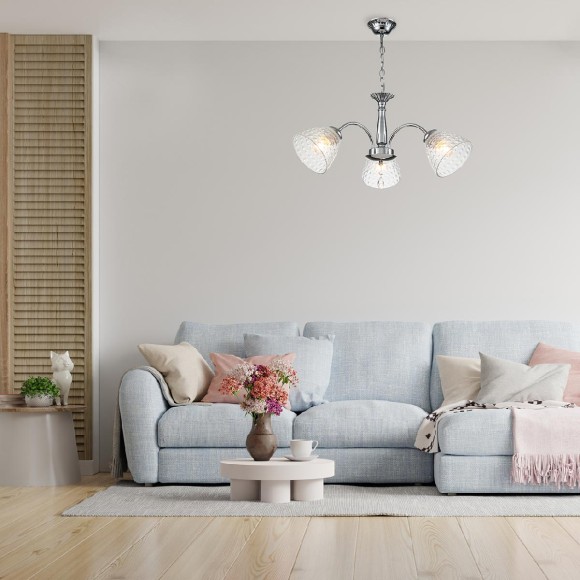 Подвесной светильник Escada Freesia 658/3PL Chrome