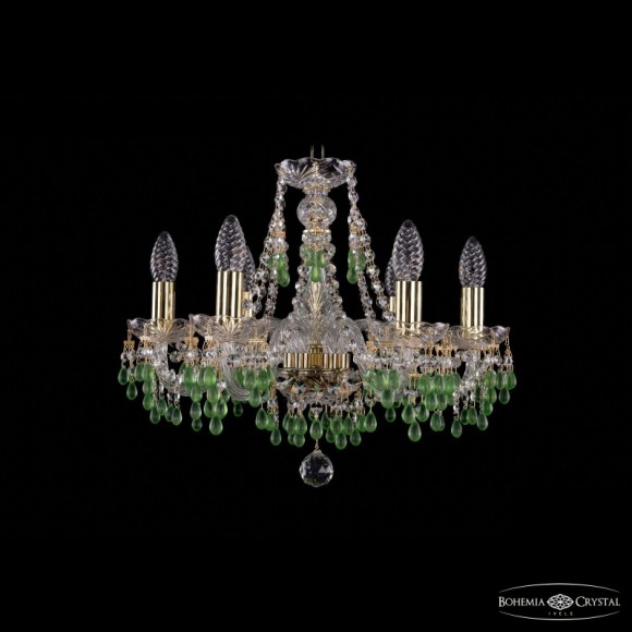Подвесная люстра Bohemia Ivele Crystal 1410/6/160 G V5001