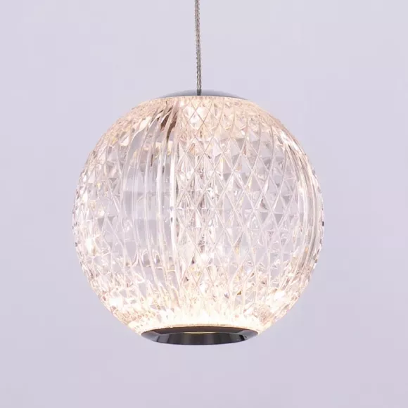 Подвесная люстра Delight Collection Elliot Diamante MD20001012-5B chrome, Хром, Прозрачный, Металл, крупный план Подвесная люстра Delight Collection Elliot Diamante MD20001012-5B chrome, Хром, Прозрачный, Металл, крупный план