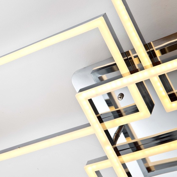 Потолочная светодиодная люстра с пультом управления LED4U L11004-5 CR