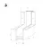 Схема размеров коннектор угловой внутренний Arlight Mag-Con-2538-F-L90-INT 034230