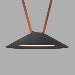 Трековый однофазный светильник Denkirs Belty Flow DK5565-BK