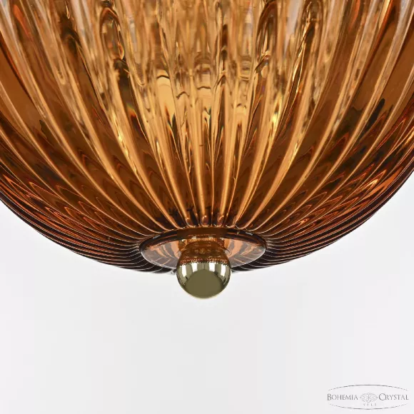 Подвесной светильник Bohemia Ivele Crystal 5479/20 G Amber/M-1G, Золото, Янтарный, Металл, декоративные элементы крупным планом Подвесной светильник Bohemia Ivele Crystal 5479/20 G Amber/M-1G, Золото, Янтарный, Металл, декоративные элементы крупным планом