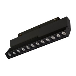 Трековый магнитный светильник Arlight MAG-ORIENT-DOTS-FOLD-S230-12W Day4000-MIX (BK, 30 deg, 48V, TUYA Zigbee) (IP20 Металл) 056402