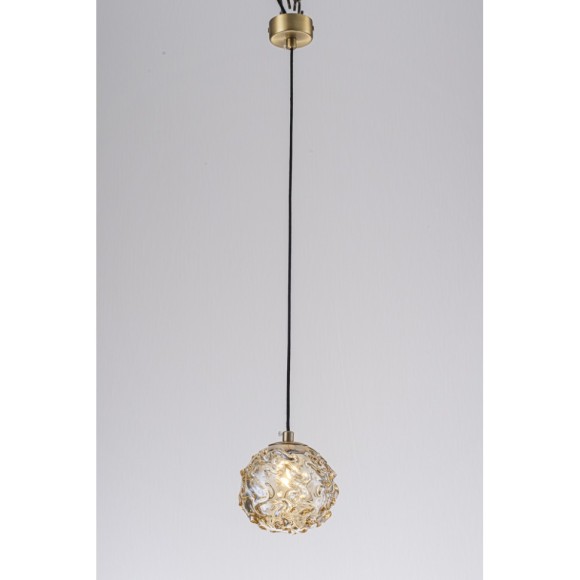 Подвесной светильник Belfast Moyola 104-1 BR AM