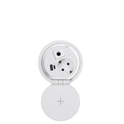 Блок розеток (1 секция и 2 USB) Mebax 00-00000827