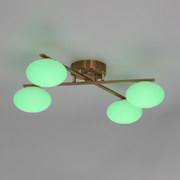 Потолочная светодиодная люстра с пультом управления Citilux Atman smart CL226A143