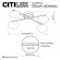 Потолочная светодиодная люстра с пультом управления Citilux Atman smart CL226A143