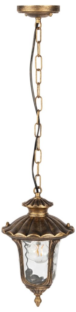 Уличный подвесной светильник ЭРА Гармония GBS-106-BR-0800 230В Е27 IP54 бронза Б0071490