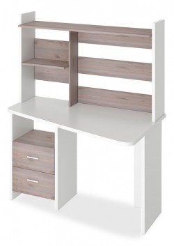 Стол компьютерный Домино Лайт СКЛ-Трап120+НКЛ-120 MER_SKL-Trap120-NKL-120_BEN_PRAV