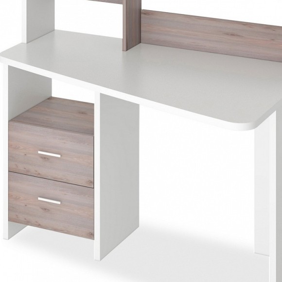 Стол компьютерный Домино Лайт СКЛ-Трап120+НКЛ-120 MER_SKL-Trap120-NKL-120_BEN_PRAV