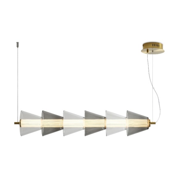 Подвесная светодиодная люстра Freya Plum FR6137PL-L21BT1