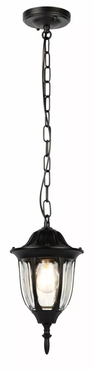 Уличный подвесной светильник ЭРА Галатея GBS-105-BL-0800 230В Е27 IP54 чёрный Б0071486, Черный, Прозрачный, Алюминий, основание крупным планом Уличный подвесной светильник ЭРА Галатея GBS-105-BL-0800 230В Е27 IP54 чёрный Б0071486, Черный, Прозрачный, Алюминий, основание крупным планом