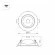 Светильник Downlight Arlight Polar 032309, 4000, Нейтральный белый, 80