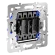 Механизм перекрестного переключателя двухклавишного 10А Voltum S70 VLS0205M, Германия