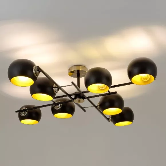 Люстра на штанге Modemodern MD.5171.8, Лофт, Бронза