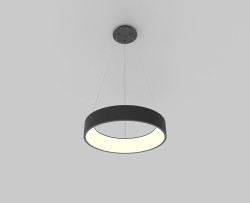 Подвесная светодиодная люстра Italline IT013-6026 black 3000K