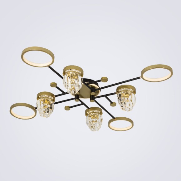 Потолочная люстра с пультом управления LED4U L3101-4