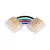 Коннектор угловой для ленты SMD RGB шириной 12мм, комплект 3шт WOLTA WLS-5PIN-RGBW-12MM-L