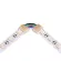 Коннектор угловой для ленты SMD RGB шириной 12мм, комплект 3шт WOLTA WLS-5PIN-RGBW-12MM-L