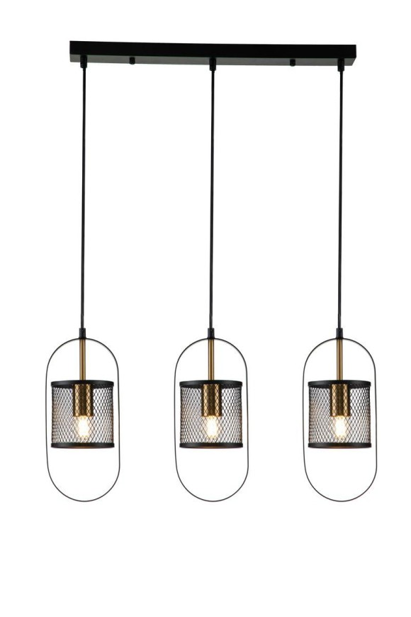 Подвесная люстра Indigo Via 10009/3P Black V000183