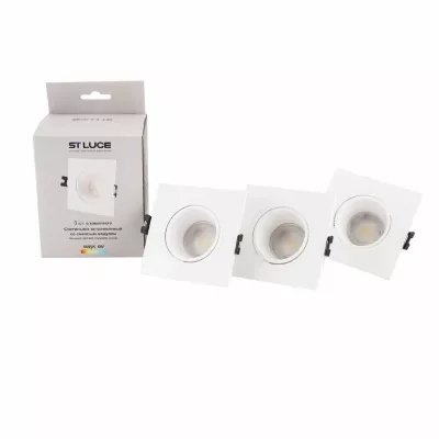 Встраиваемый светильник со сменным модулем 3шт ST Luce ST906.518.01_3