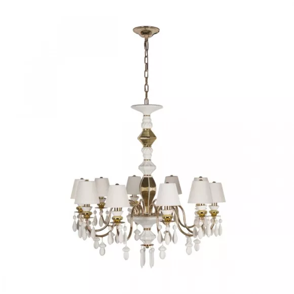 Подвесная люстра Loft IT Grace 10203/10 White, декоративные элементы крупным планом Подвесная люстра Loft IT Grace 10203/10 White, декоративные элементы крупным планом