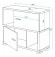 Тумба комбинированная Домино СБ-30/2 MER_SB-30_2_V