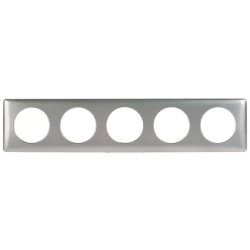 Рамка 5-постовая Legrand Celiane титан 068910