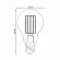 Лампа светодиодная филаментная Uniel LED-A60-7W/3000K/E27/CL GLY01TR UL-00011934