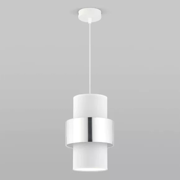 Подвесной светильник TK Lighting 849 Calisto, Хром, Белый, Металл