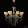 Подвесная люстра Bohemia Ivele Crystal AL78101/8/250 B WMN P1 U Angel, Белый, Металл, Керамика, крупный план