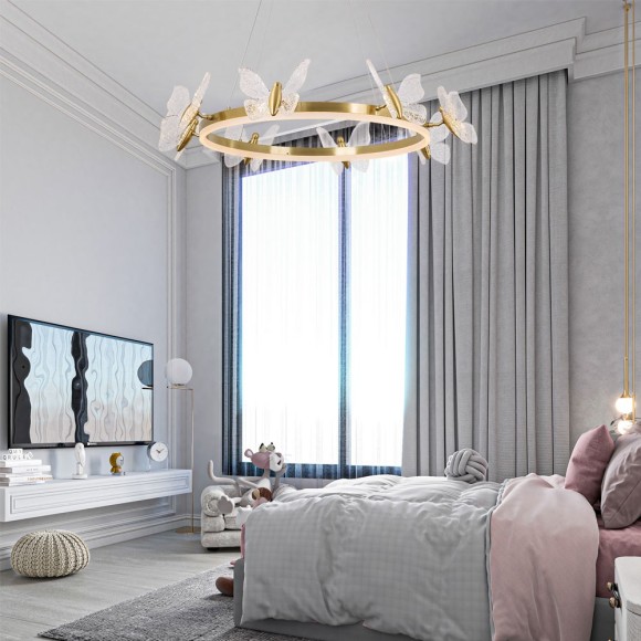 Подвесная светодиодная люстра Modelux MS.8019.800