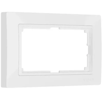 Рамка для двойной розетки Werkel Snabb basic белый W0082001 4690389161490