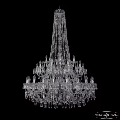 Подвесная люстра Bohemia Ivele Crystal 1403/20+10+5/400/h-164/2d Ni