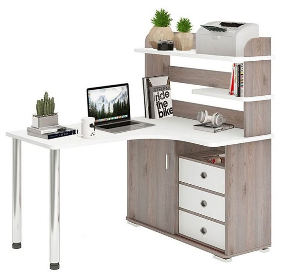 Стол компьютерный Домино СР-145М MER_SR-145M-NBEBE-PRAV