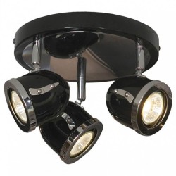 Спот Lussole Tivoli GRLSN-3127-03, GU10, 16W, черный