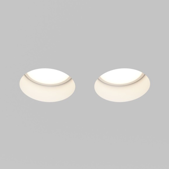 Встраиваемый светильник Maytoni Gyps Modern DL123-GU10-02-W