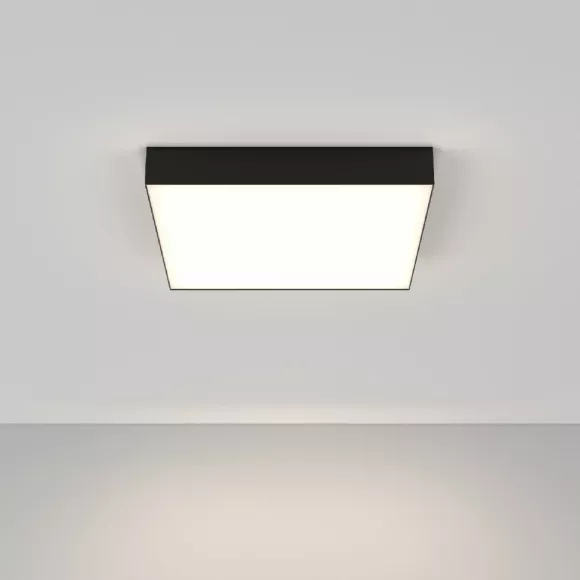 Потолочный светильник Maytoni Zon C032CL-45W4K-SQ-B, Черный, Белый, Нейтральный белый