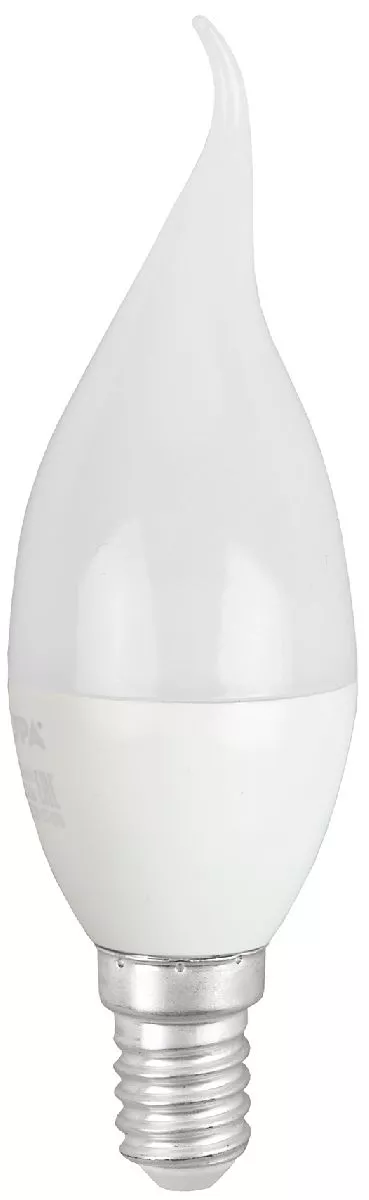 Лампа светодиодная Эра E14 8W 6500K LED BXS-8W-865-E14 R Б0045345, Холодный белый, Россия