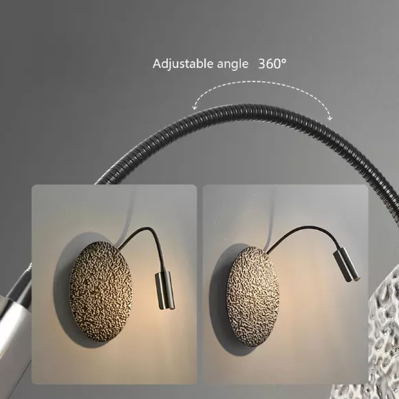 Гибкое бра DeLight Collection Wall lamp MT9114-1W silver, Серебро, Металл, Современный стиль Гибкое бра DeLight Collection Wall lamp MT9114-1W silver, Серебро, Металл, Современный стиль