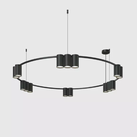 Подвесная люстра Denkirs Orbit DK4067-BK Подвесная люстра Denkirs Orbit DK4067-BK