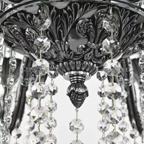 Подвесная люстра Bohemia Ivele Crystal AL79101/8/250 A NB, Классика, Никель, Металл Подвесная люстра Bohemia Ivele Crystal AL79101/8/250 A NB, Классика, Никель, Металл