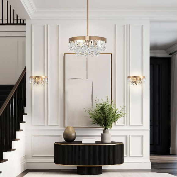 Подвесная люстра Eurosvet Sophie 60165/3 латунь a065755