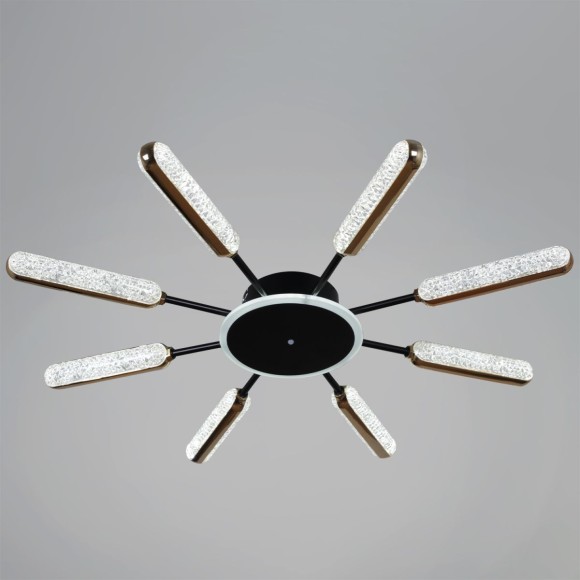 Потолочная люстра Reluce 08290-0.3-08 BK+GD