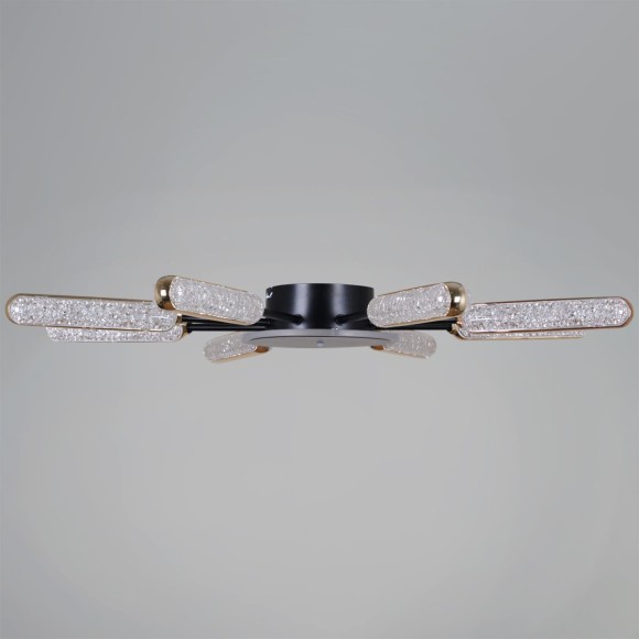 Потолочная люстра Reluce 08290-0.3-08 BK+GD