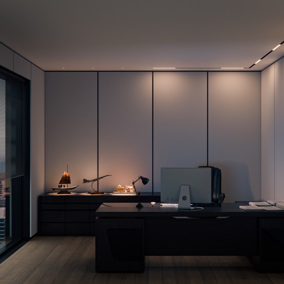 Модуль профессиональный светодиодный диммируемый 7W/12W 4000K в сборе с суппортом с углом наклона до 30° Lightstar Stella Pro 075094