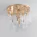 Потолочная люстра Eurosvet Claire 60170 золото Smart a070628, декоративные элементы крупным планом