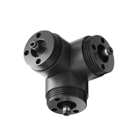 T-образный вертикальный коннектор без ввода питания Maytoni Shelf CA016TC-B