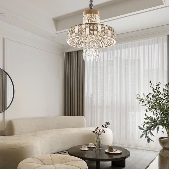 Подвесная светодиодная люстра Modelux ML.6987.600P